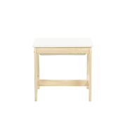 Mesa Infantil Sensorial Montessoriano Natural/Branco - Casatema