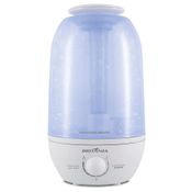 Umidificador de Ar Britânia BUD05B, Ultrassônico, 2,4L, Branco/Azul - Bivolt