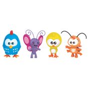 Mini Bonecos de Vinil - Família da Galinha Pintadinha - Líder