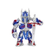 Figura Colecionável 10 Cm - Metals - Transformers 4 - Optimus Prime - DTC