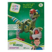 Quebra-Cabeça em E.V.A - Oviraptor - 60 Peças - FanFun