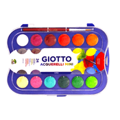 Aquarela em Pastilha Giotto Acquerelli Mini Estojo 24 Cores- (334457)