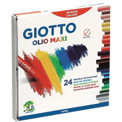 Giz Pastel Oleo Giotto 24 Cores-(425018)