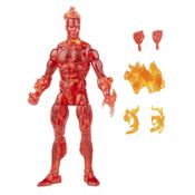 Boneco Articulado - Marvel - Legends Vintage - Tocha Humana - Quarteto Fantástico - 15 cm - Hasbro