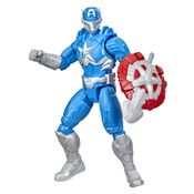 Boneco Articulado - Marvel - Mech Strike - Capitão América - Monster Hunters - 15 cm - Hasbro