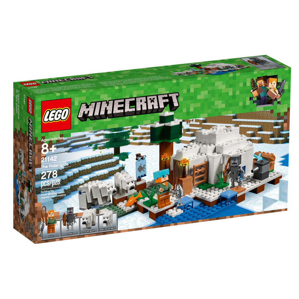 LEGO Minecraft - Steve Gigante e Papagaio - 21148 - Ri Happy