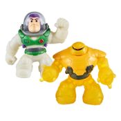 Conjunto de Mini Figuras - Disney - Pixar- Goo Jit Zu - Buzz Lightyear e Zyclops - Sunny