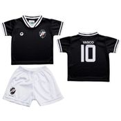 Conjunto Infantil Vasco Uniforme Preto - Torcida Baby