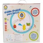 Móbile Musical Giratório Berço de Bebê Animais Zoo Kitstar 418Z