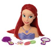 Boneca - Princesas Disney - Busto - Ariel - Lilás- Novabrink
