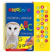 Livro com Sons - Escreva e Apague ABC - TodoLivro