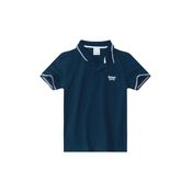 Camisa Polo Piquê Estampa Relevo Menino Malwee Kids