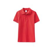 Camisa Polo Vermelha Em Piquê Premium Malwee Kids