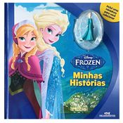 Livro Infantil e Mini Figura - Minhas Histórias - Disney - Frozen - Melhoramentos