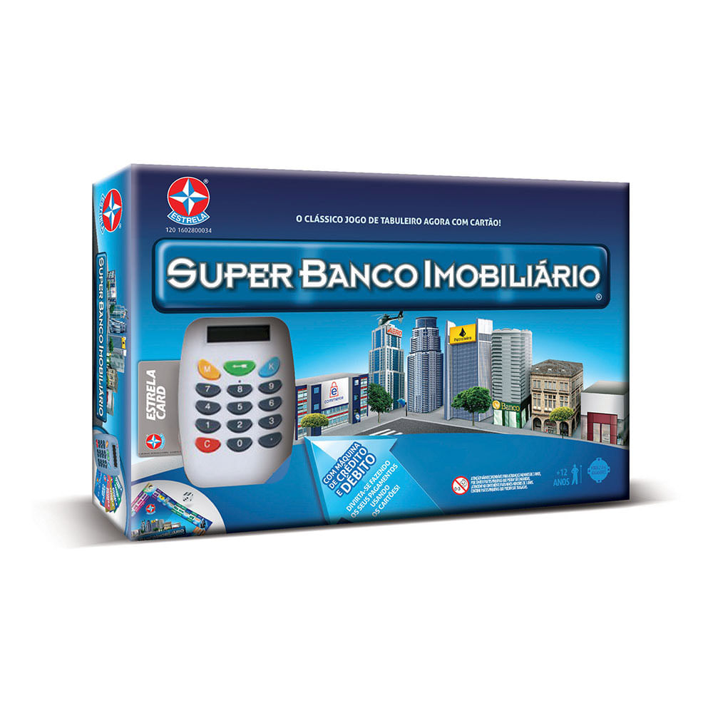 Jogo Banco Imobiliario Junior - Patota Brinquedos