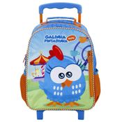 Mochila com Rodinhas - 40Cm - Galinha Pintadinha Mini - Festa no Parque - Xeryus