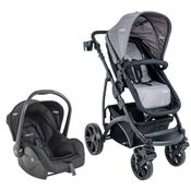Travel System - Explore com Casulo Click - Grafite e Preto - Kiddo