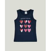 Blusa Infantil Menina Full Love Cotton Light Malwee Kids