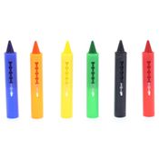 Conjunto de Canetas Coloridas - Risca e Sai - 6 Cores - DTC
