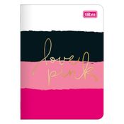 Caderneta Grampeada - Love Pink - 32 Folhas - Tilibra