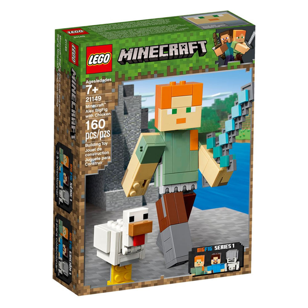 LEGO Minecraft - Steve Gigante e Papagaio - 21148 - Ri Happy