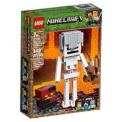 LEGO Minecraft - Esqueleton Gigante e Cubo de Magma - 21150