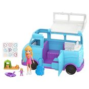 Veículo e Boneca - Polly Pocket - Van de Camping - Mattel