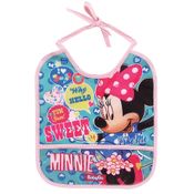 Babador com Porta Migalhas - Disney - Minnie - Sweet - Baby Go