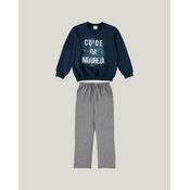 Conjunto Infantil Menino Cuide Da Natureza Moletom Malwee Kids