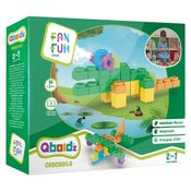 Blocos de Montar - Qboidz - Crocodilo - FanFun