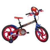 Bicicleta Aro 16 - Disney - Marvel - Spider-Man - Preta - Caloi