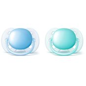 Chupeta Ultra Soft - Lisa - 0 a 6 Meses - Meninos - Philips Avent