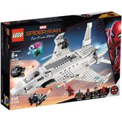 LEGO Super Heroes - Disney - Marvel - Spider-Man - Longe de Casa - Ataque ao Avião Stark - 76130