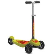 Patinete Skatenet - Plus Fogo - Amarelo e Vermelho - Bandeirante