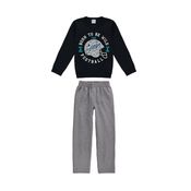 Conjunto Em Moletom Flanelado Malwee Kids