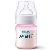 Mamadeira - Clássica Rosa - Anti Cólica - 125 ml - Philips Avent