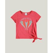 Blusa Infantil Menina Super Rock Meia Malha Botonê Neon Malwee Kids