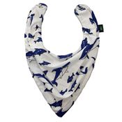 Babador Bandana - Azul Royal Sharks - Gumii