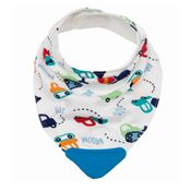 Babador Bandana - Com Mordedor - Carrinho - Buba