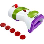 Lançador de Discos com Luzes e Sons - Disney - Pixar - Toy Story 4 - Buzz Lightyear - Mattel