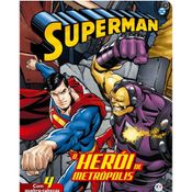 Livro e Quebra-Cabeça Infantil - Super Homem - O Herói Da Metrópole - Ciranda Cultural