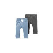 CALÇA BEBÊ MASCULINO 2PÇS CARTER´S Tamanho:6M;Cor:Azul;Gênero:Menino