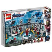 LEGO Avengers - Disney - Marvel - Ultimato - Salão de Armaduras do Iron-Man - 76125