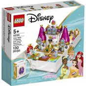 LEGO Disney - Livro de Histórias e Aventuras Ariel, Bela, Cinderela e Tiana - 43193