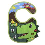 Babador 3D - Algodão - Bambi - Dinossauro - Incomfral