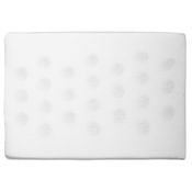 Travesseiro Antissufocante - 3x22x32Cm - Algodão - Bambi - Branco - Incomfral