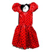 Vestido de Joaninha Infantil