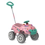 Carrinho Smart de Passeio e Pedal - Baby Cross - Rosa - Bandeirante