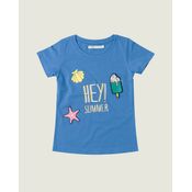 Blusa Hey Summer Menina Malwee Kids