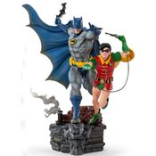 Batman & Robin Deluxe - DC Comics By Ivan Reis - Art Scale 1/10 - Iron Studios